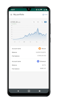 MetafApp on a mobile phone